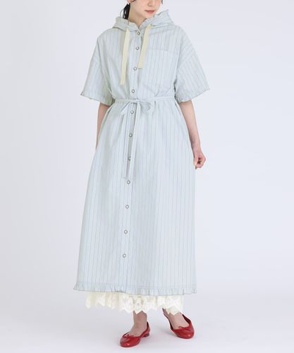 somari imaginationデニムフードワンピース』