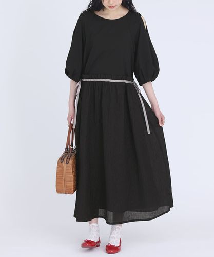 somari imaginationラッフルプリーツ花柄ワンピース』