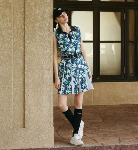 CPGGOLF ワンピース CPG GOLF（シーピージーゴルフ）の「dot print dress（ドット