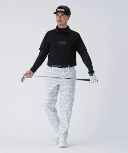 ポロシャツ メンズ ピン PING 2025 秋冬 新作 ゴルフウェア