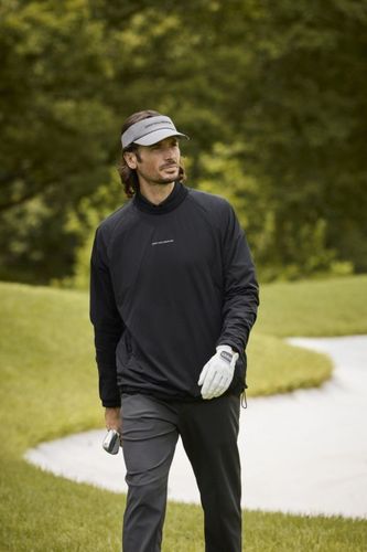 ゴルフウェア　ブルゾン Munsingwear マンシングウェア ロゴプリント フルジップ