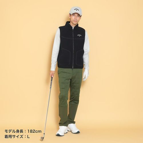 サイズ：M CALLAWAY キャロウェイ  フード付 ボアフリース ジップベスト 花 総柄 ホワイト系 [240101426856] ゴルフウェア レディース ストスト 楽天市場】ボア ベスト（ブランドキャロウェイ）（ゴルフ