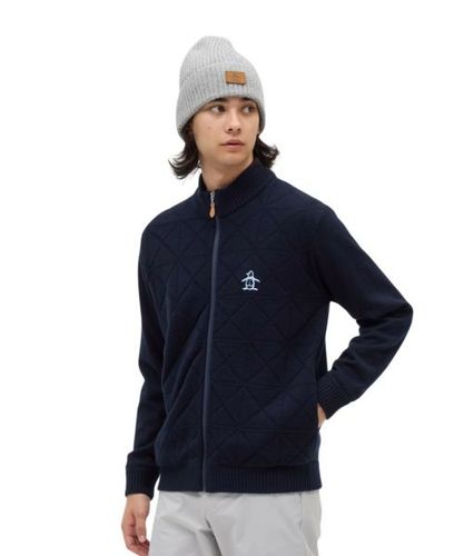 マンシングウェア ブルーホワイトオレンジ アウター 美品 サイズL マンシングウェア ブルーホワイトオレンジ アウター 美品 サイズL