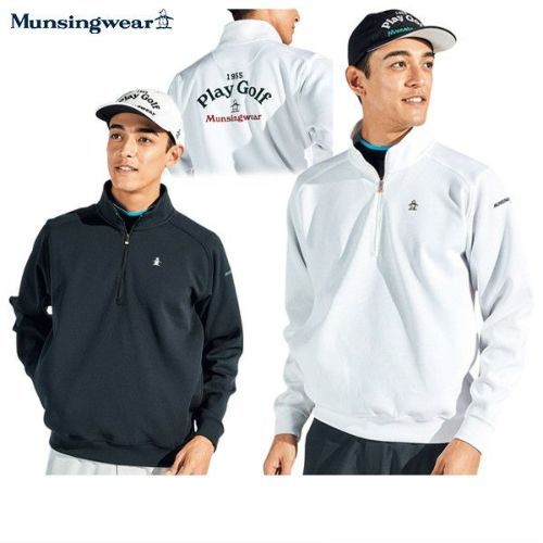 サイズ：3L MUNSING WEAR マンシングウェア 2023年モデル ハーフジップ 長袖Tシャツ  ブルー系 [240101441568] ゴルフウェア メンズ ストスト 楽天市場】マンシングウェア メンズ ハーフジップの通販