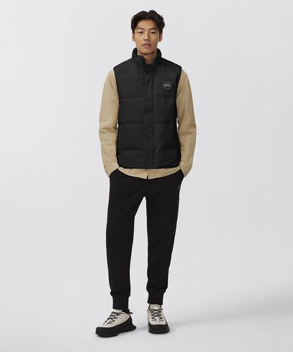 ハイブリッジ ニット ベスト ブラックレーベル(6829MB)｜カナダグース