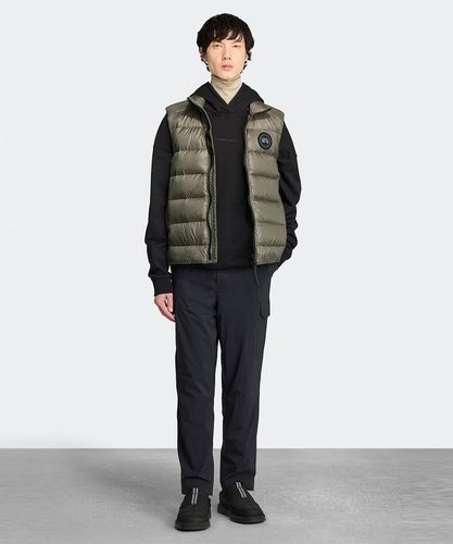 ハイブリッジ ニット ベスト ブラックレーベル(6829MB)｜カナダグース