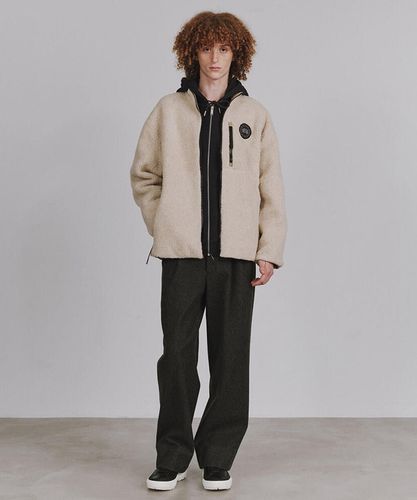 FW26新作】キンロス リバーシブル フリース ジャケット ブラック