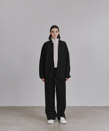 FW26新作】キンロス リバーシブル フリース ジャケット ブラック