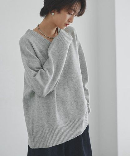 IENA Lora&Festa カシミヤニット グレー IENA Lora&Festa カシミヤニット グレー Lora&Festa カシミヤニット