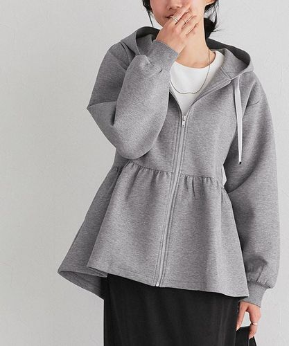 スウェット素材Wジップロング丈パーカー【スピード配送】 | 【公式