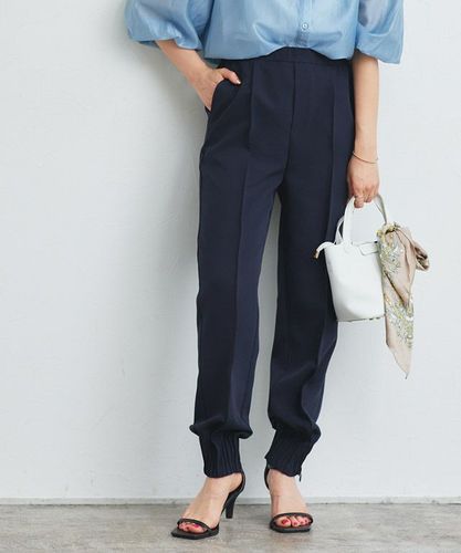 ストレッチスリットジョガーパンツ 【Pierrot】【スピード配送