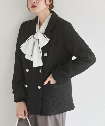 ペアスキンベロアバックフリルブルゾン【スピード配送】 | 【公式