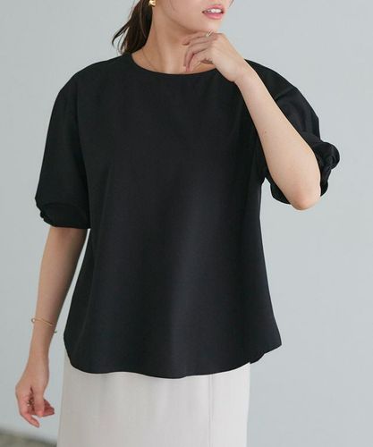 アウトレットSALE！】パフスリーブシャーリングブラウス【スピード配送