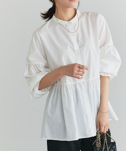 col pierrot Stand Collar ブラウス ATELIERPIERROT ご予約アイテムのお知らせ | ニュース