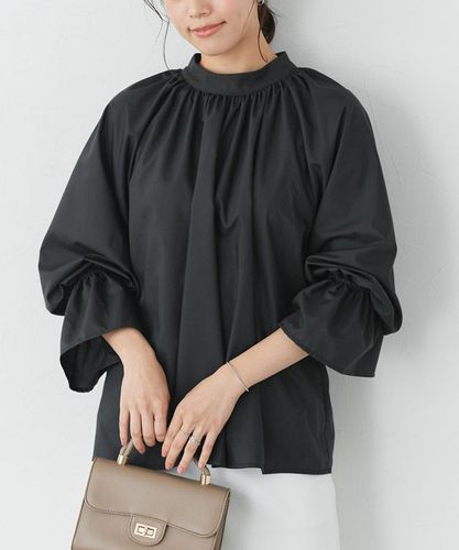 フリルネックタックTブラウス【Pierrot】◇送料無料 | 【公式】Pierrot