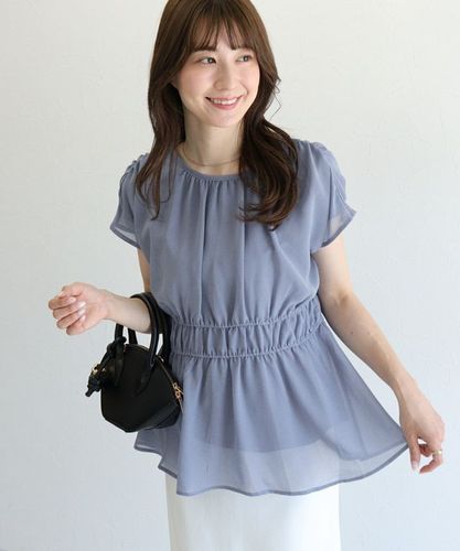 美品 col pierrot(コルピエロ)スタンドカラーブラウス col pierrot（コルピエロ）の「COL PIERROT FOR ESTNATION / シルク