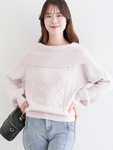 スクエアネックラメニットプルオーバー / LUDIC PARK（ルディック