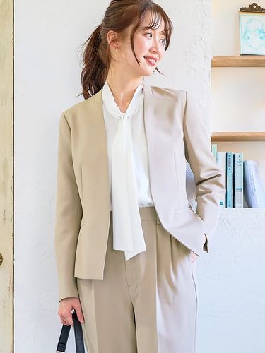 ストレッチツイル】ペプラムジャケット / LUDIC PARK（ルディック