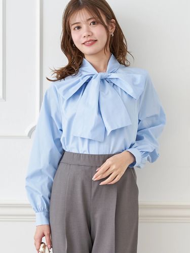 MISCH MASCH ミッシュマッシュ の カバーリングボウタイブラウス シャツ ブラウス