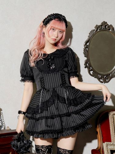 Sweet bunny セットアップ（セットアップ｜サックス・黒・ピンク