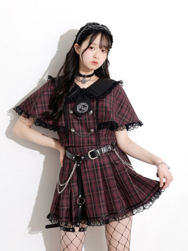 キラキラハートレイヤード風ティアードセットアップ（セットアップ