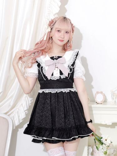 推しカラーブラウス（シャツ・ブラウス｜黒・白・オフホワイト・ピンク