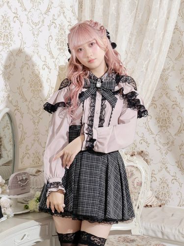 キラキラビジューセーラーセットアップ（セットアップ｜ピンク