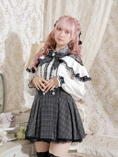 Fancyくまみみブラウス Pal elfy ブラウス シャツ 魔法少女ケープブラウス レディース