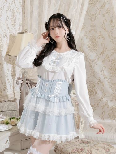 Sweet bunny セットアップ（セットアップ｜ピンク・サックス・黒