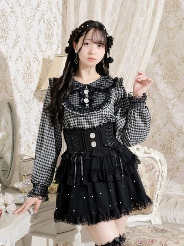 トゥーノイジー　チャッピーセット売り キラキラビジューセーラーセットアップ（セットアップ｜ピンク