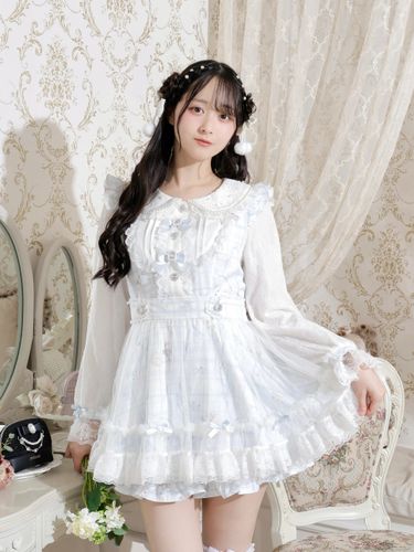 ⭐️MISTY⭐️セットアップ キラキラビジューセーラーセットアップ（セットアップ｜ピンク