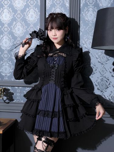 キラキラビジューセーラーセットアップ（セットアップ｜ピンク