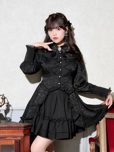 NOEMIE ラッフルフリルドレッシーフレアセットアップ ラッフルフリルドレッシーフレアセットアップ（セットアップ｜ピンク