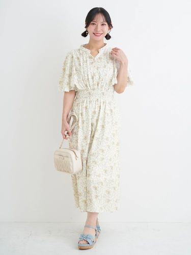 【極美品✨】レリアン　ワンピース　花柄　総柄　大きいサイズ　11 ボウタイ 楽天市場】【10日限定全品13%OFFクーポン】ワンピース 春夏 きれいめ