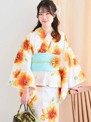【新品未使用】浴衣 2点＋小物フルセット& by P&D / PALEMO セパレート浴衣 2点セット（浴衣セット｜A柄・B柄・C柄・D柄・E柄