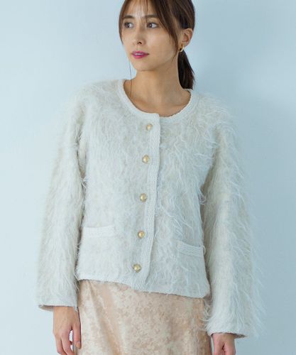 LUXEAKMPLUS(リュクスエイケイエムプラス)ゴルフ 総柄ロゴモックネック