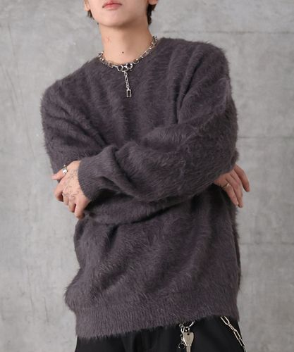 Confirm（コンファーム）ルーズシルエット ローゲージケーブル編み