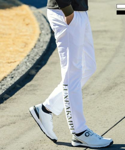 LUXEAKMPLUS(リュクスエイケイエムプラス)ゴルフ サイドロゴパンツ