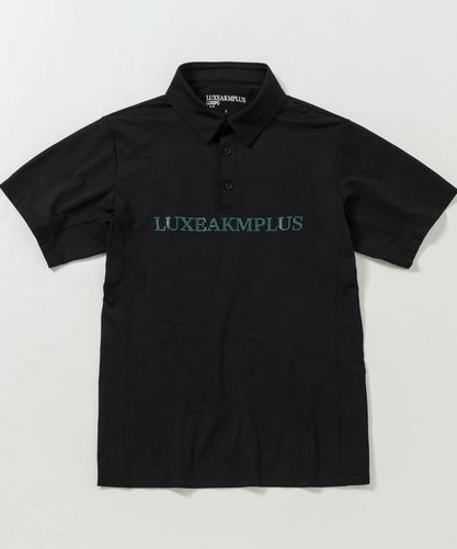 LUXEAKMPLUS ロゴデザインシャツ LUXEAKMPLUS(リュクスエイケイエムプラス)ゴルフ マルチロゴモック