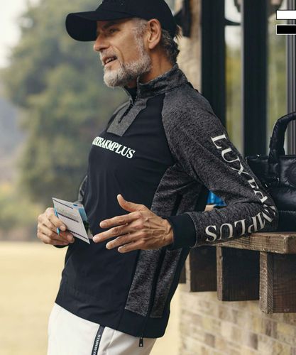 LUXEAKMPLUS(リュクスエイケイエムプラス)ゴルフ ハーフジップ