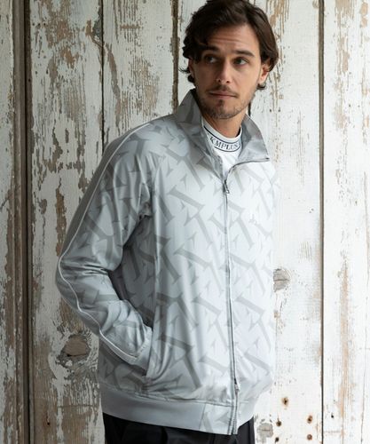 LUXEAKMPLUS×roar(リュクスエイケイエムプラス)ゴルフ 総柄ロゴ中綿