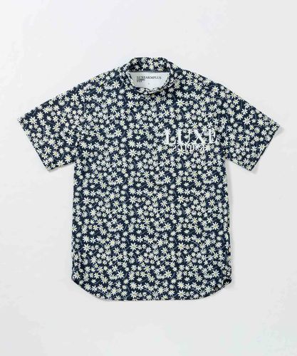 LUXEAKMPLUS(リュクスエイケイエムプラス)ゴルフ ロゴパターン半袖