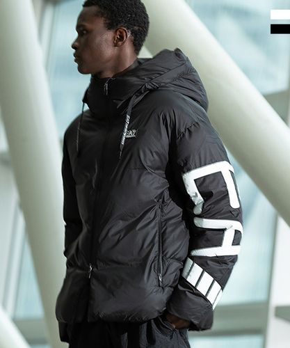 Enporio Armani EA7 ライトダウンジャケット EMPORIO ARMANI EA7(イーエーセブン)ダウンジャケット/パッカブル