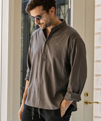 1PIUGUALE3 メッシュシャツ ベージュ 1PIUGUALE3 メッシュシャツ ベージュ 1PIU1UGUALE3 RELAX(ウノピゥ