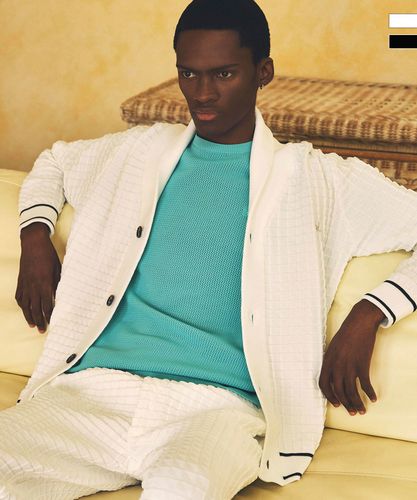 1 piu 1 uguale 3 ビッグカモ ショールカラーカーディガン IV 1 piu 1 uguale 3 ビッグカモ ショールカラーカーディガン IV 1 piu 1