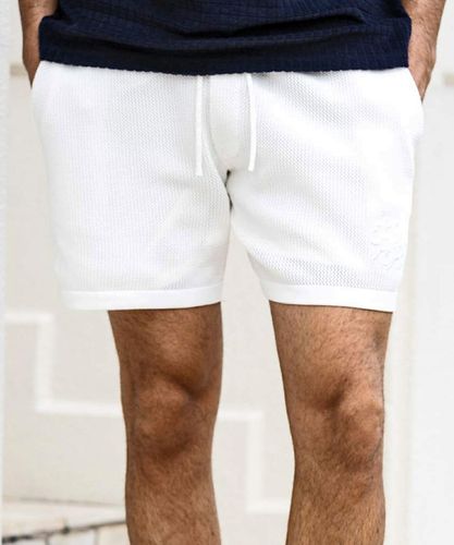 1piu1ugualde3 relax ハーフパンツ　ゴルフパンツ　ホワイト 1PIU1UGUALE3 RELAX(ウノピゥウノウグァーレトレ リラックス