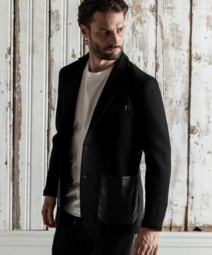 希少サイズ✨ウノピゥウ　テーラードジャケット　シアサッカー　2B ペイズリー 希少サイズ✨ウノピゥウ テーラードジャケット シアサッカー 2B