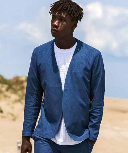 67▢1PIU1UGUALE3 RELAX スウェードブルゾン TS0403-1 1PIU1UGUALE3 RELAX × +phenix ウノピゥウノウグァーレトレ リラックス