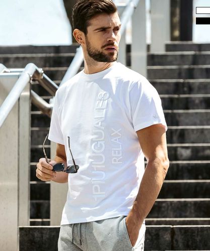 ウノピュウ バイカラーロゴワッペンカットソー ベージュ×ブラウン メンズXL PENNEYS（ぺニーズ）の「PENNEYS/ペニーズ 別注 THE FOX ロゴ