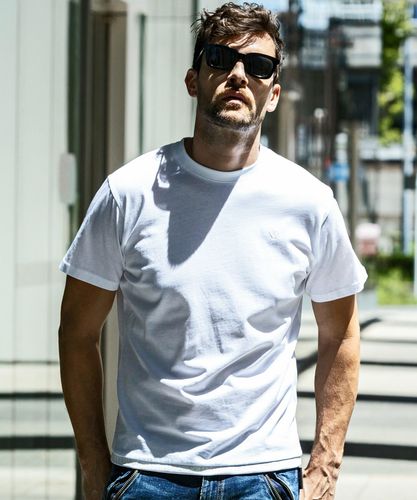 ウノピュウノウグァーレトレ ポロシャツ ワンポイント ホワイト L